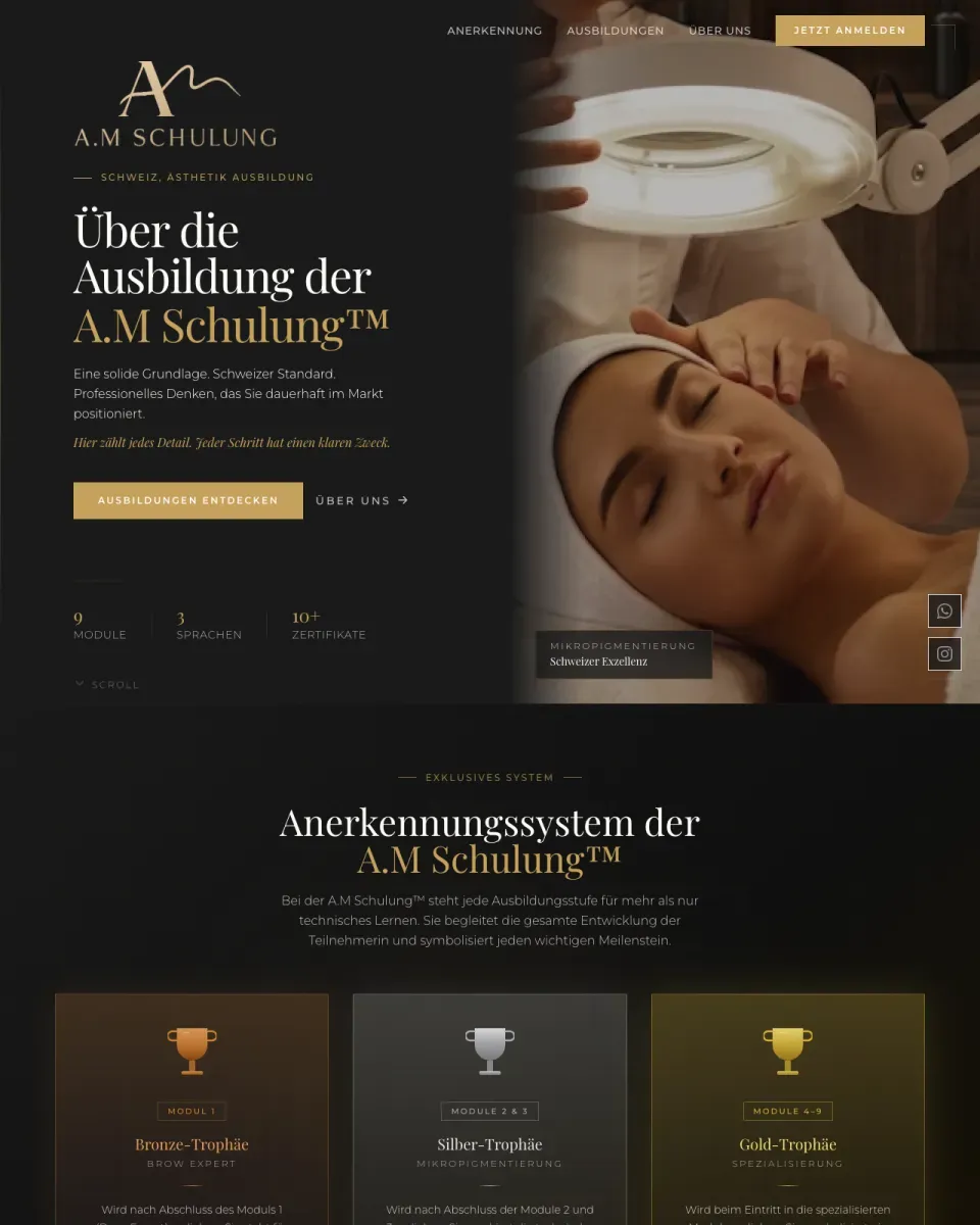 Site A.M Schulung