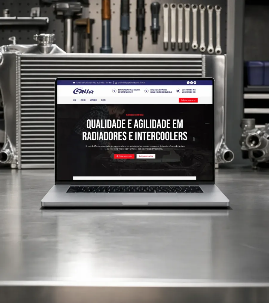 Projeto Gallo Radiadores