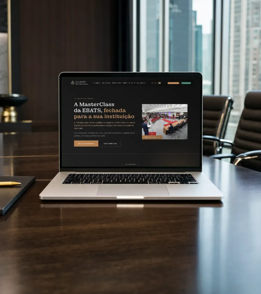 Projeto Master In Company da Escola Brasileira ATS