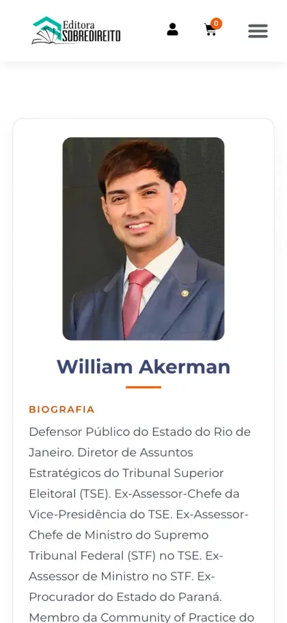 Editora Sobredireito: O currículo do autor, enfim fácil de ler