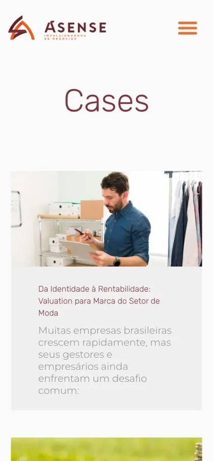 Ásense: Cada case publicado vira argumento de venda