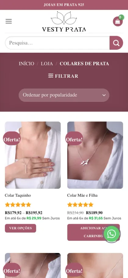 Vesty Prata: A compra conferida a cada rodada